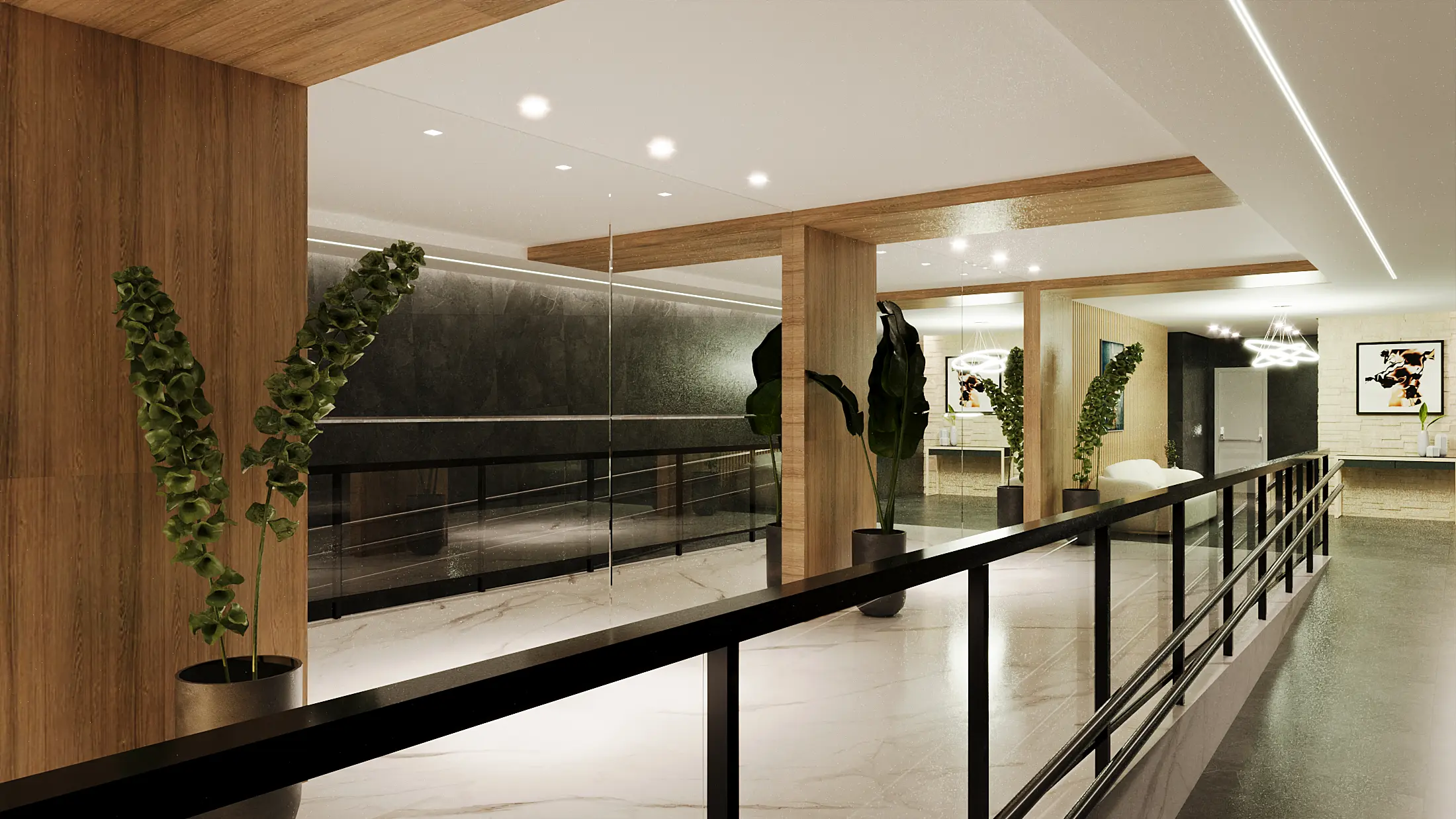 Corredor do Hall de entrada